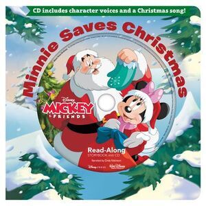 Minnie Saves Christmas Readalong Storybook & CD -- Disney Books